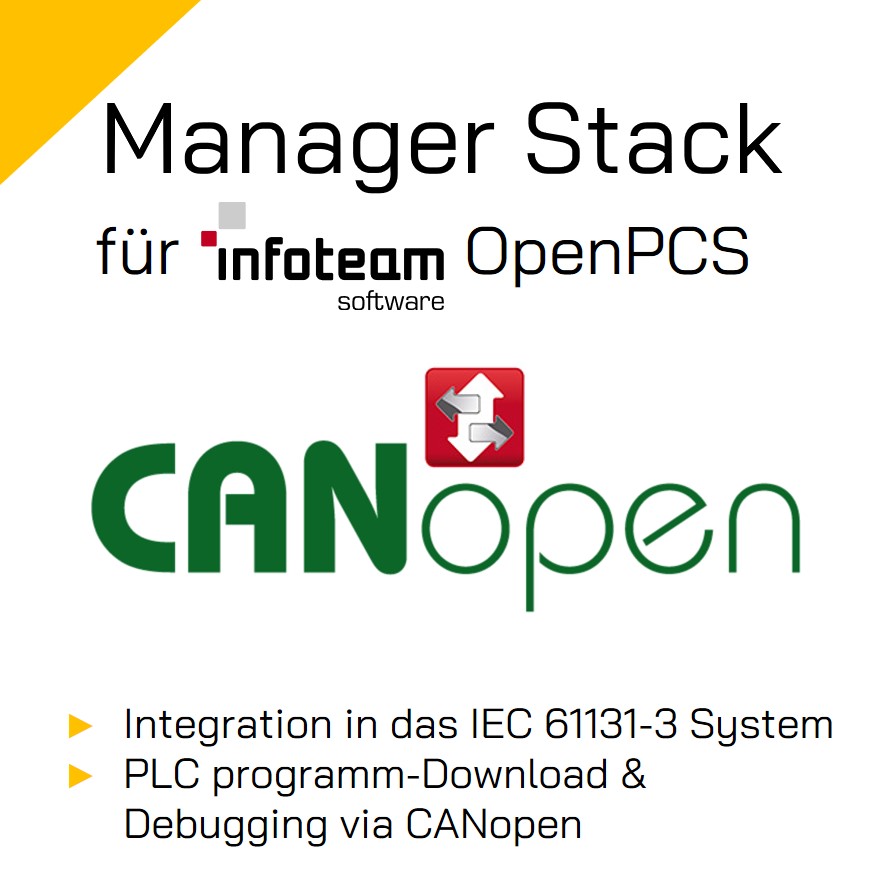 sysWORXX CANopen Manager Stack OpenPCS