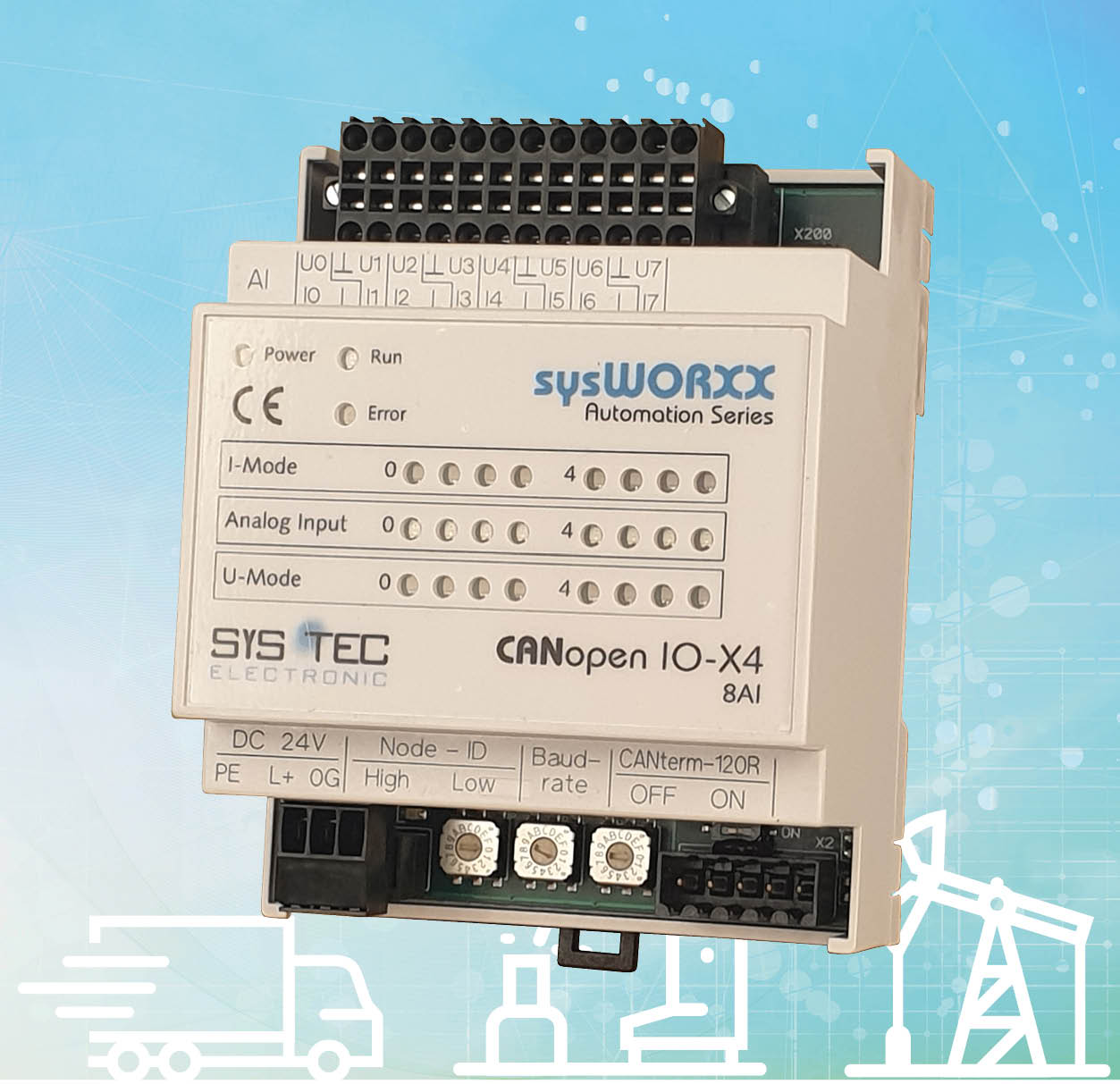 sysWORXX CANopen IO-X4