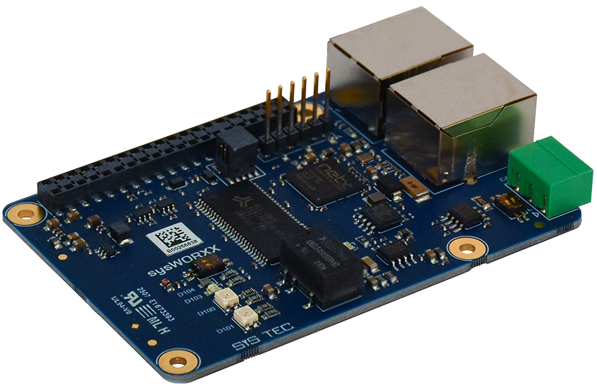 sysWORXX Pi HAT für Industrial Communication von SYS TEC electronic AG
