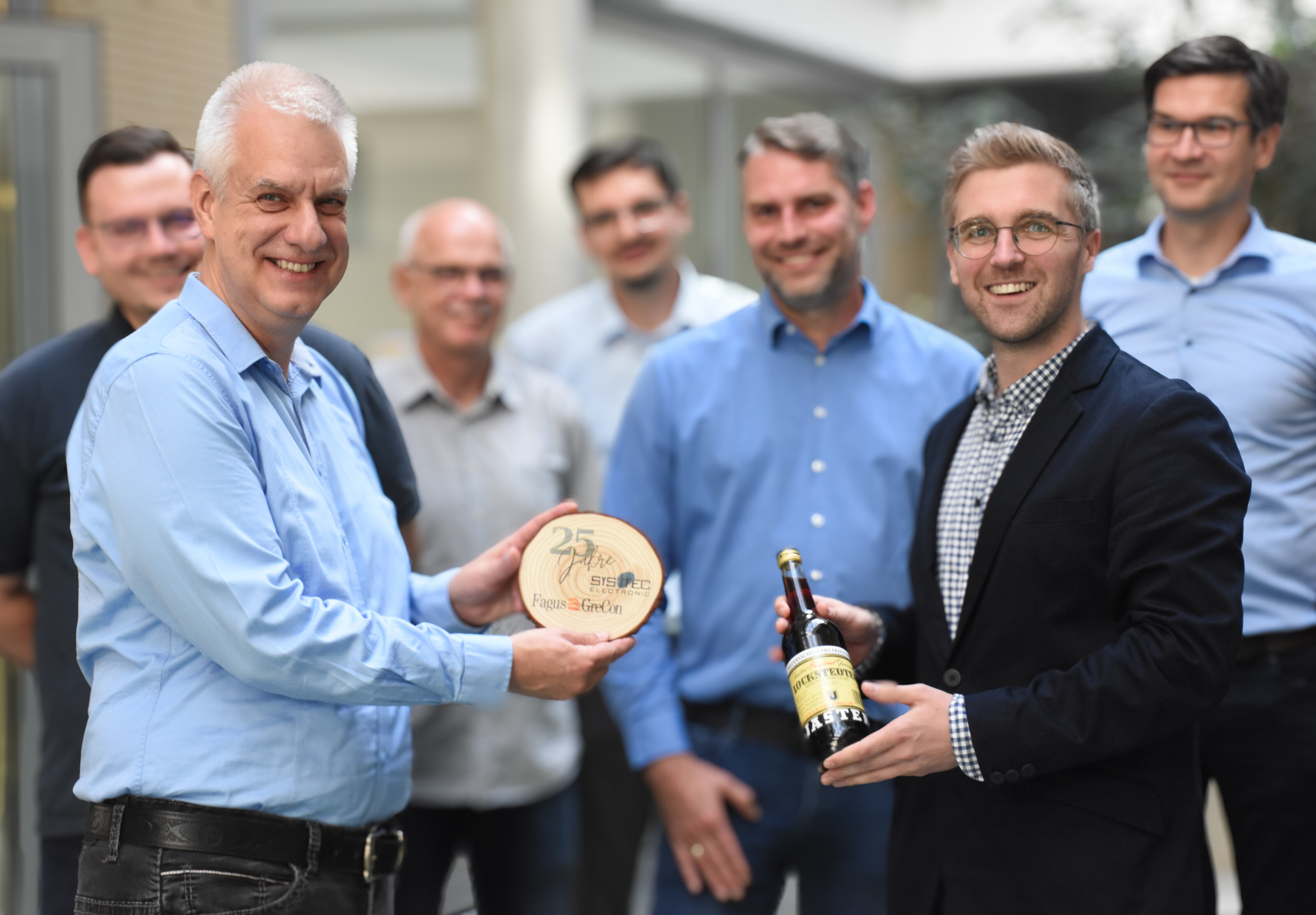 Silberne Hochzeit: Auf 25 Jahre Partnerschaft mit Fagus-GreCon 