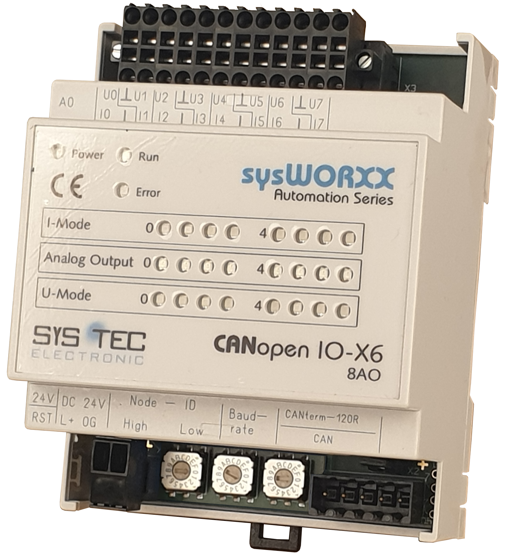 sysWORXX CANopen IO-X6 sysWORXX CANopen IO-X6
